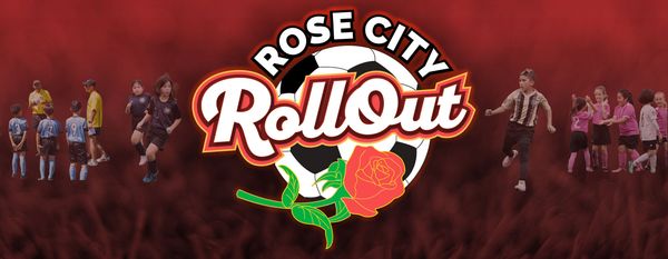 Region 13 players, referees and families at the Rose City RollOut