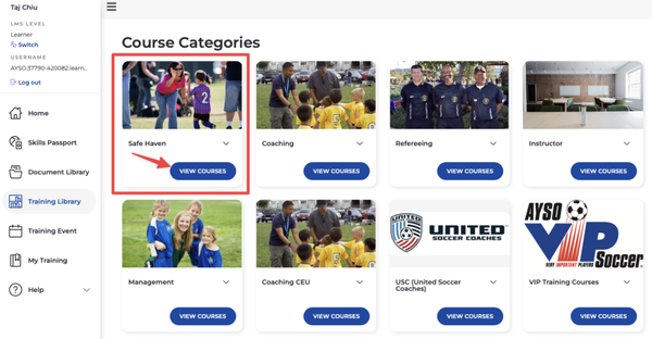 AYSOU Safe Haven category page